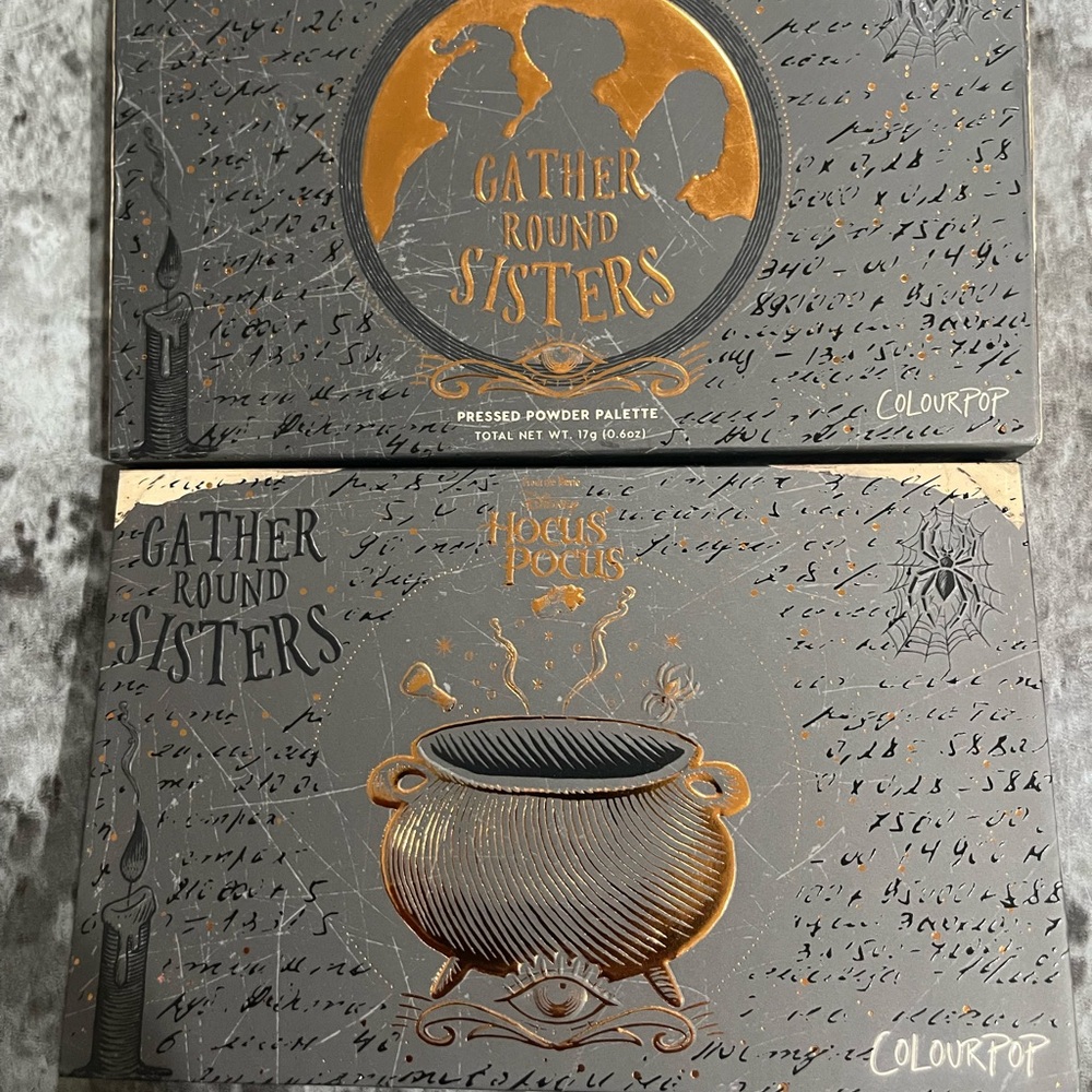 ColourPop Gather Round Sisters Pressed Powder Palette